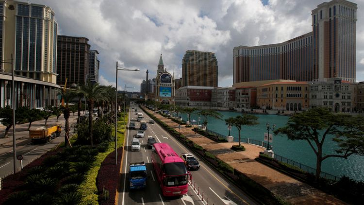 Macau's casino revenue drops 5 percent in January
