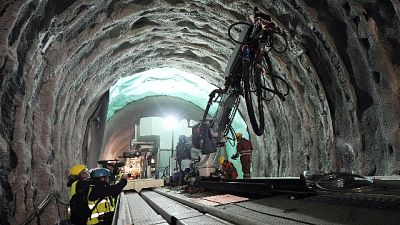 Tav:Salvini a Chiomonte,Borne in Francia Tav:Salvini a Chiomonte,Borne in Francia