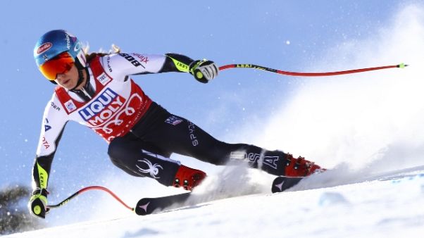 Sci, gigante Maribor, in testa Shiffrin Sci, gigante Maribor, in testa Shiffrin