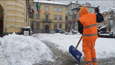 Maltempo in Piemonte, 40cm neve montagna Maltempo in Piemonte, 40cm neve montagna