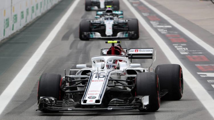 Sauber F1 team changes name to Alfa Romeo Racing