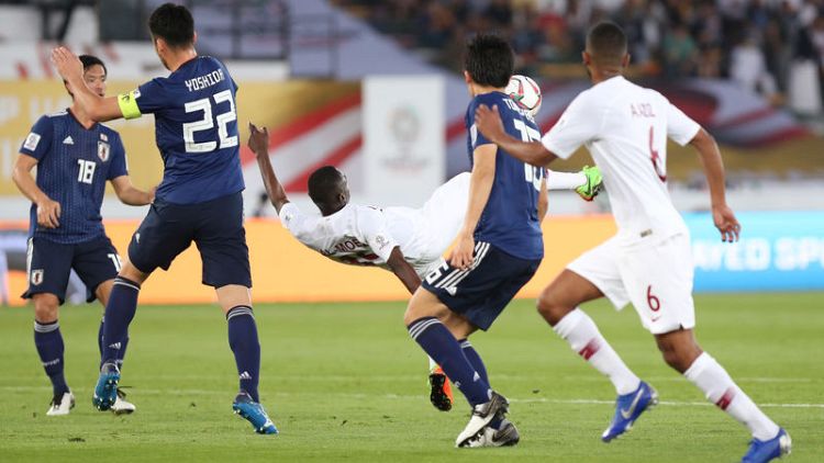 Qatar's Ali scores record ninth goal in Asian Cup final