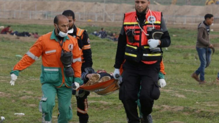 Gaza: plus de 30 Palestiniens blessés lors de heurts à la frontière