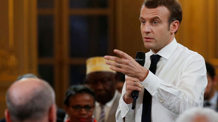 From sleaze to seaweed - Macron confronts French anger in debates