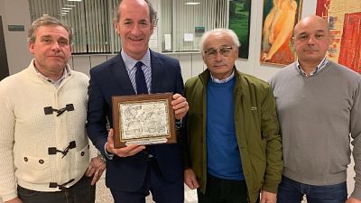 Maltempo:Veneto,50/o nozze donano denaro Maltempo:Veneto,50/o nozze donano denaro