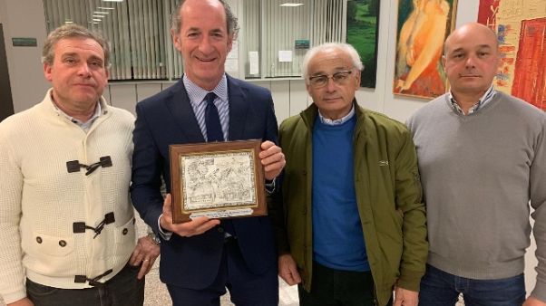 Maltempo:Veneto,50/o nozze donano denaro Maltempo:Veneto,50/o nozze donano denaro