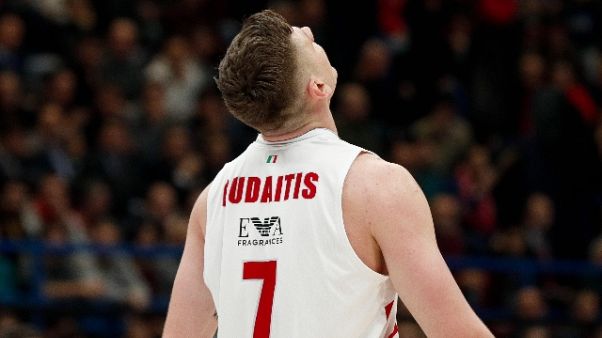 Basket: stagione finita per Gudaitis Basket: stagione finita per Gudaitis
