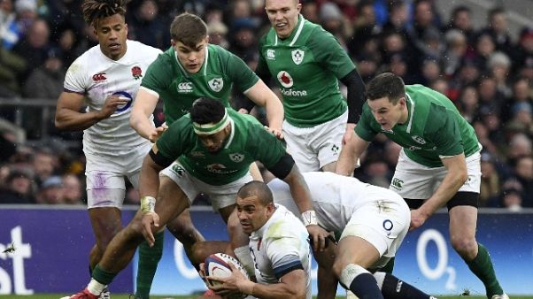 Rugby:6Nazioni,Irlanda-Inghilterra 20-32 Rugby:6Nazioni,Irlanda-Inghilterra 20-32