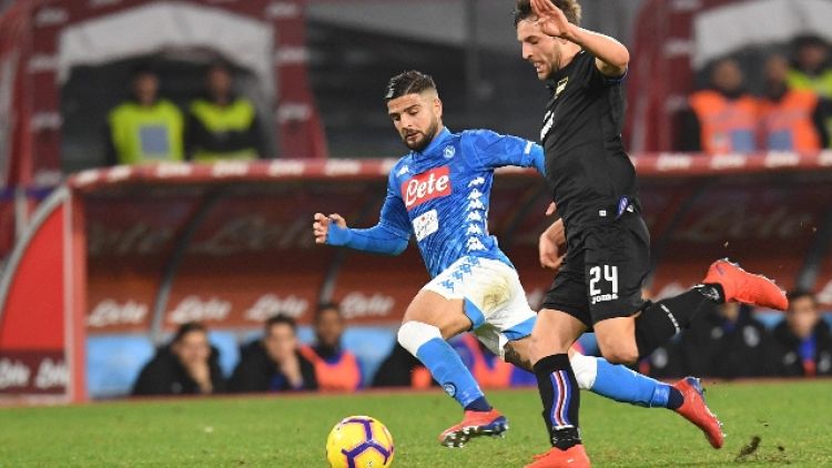 Serie A: Napoli-Sampdoria 3-0