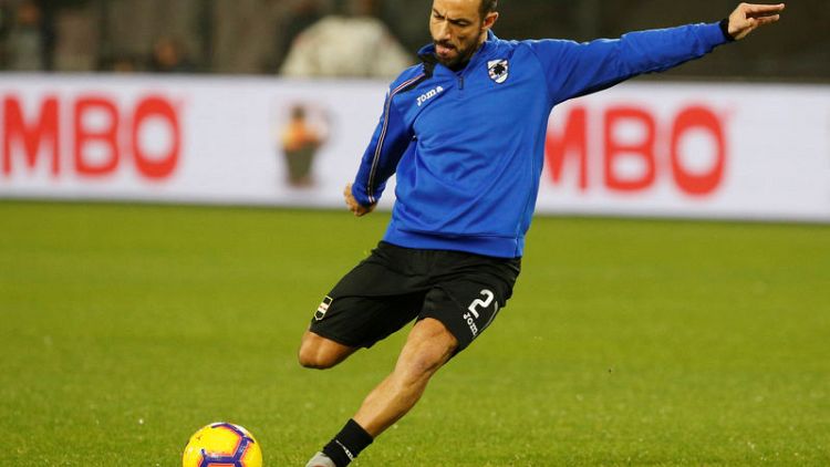 Quagliarella misses out on record as Napoli thump Sampdoria