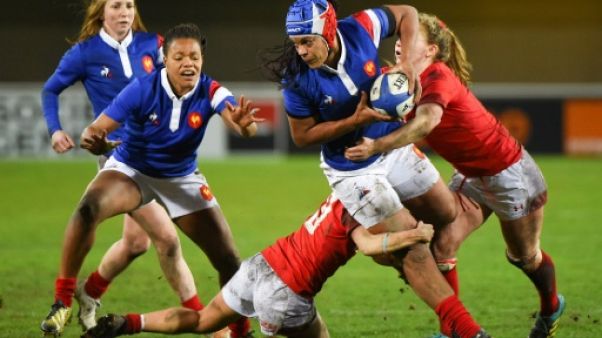 Tournoi féminin: la France réussit sa rentrée en écrasant le Pays de Galles Tournoi féminin: la France réussit sa rentrée en écrasant le Pays de Galles