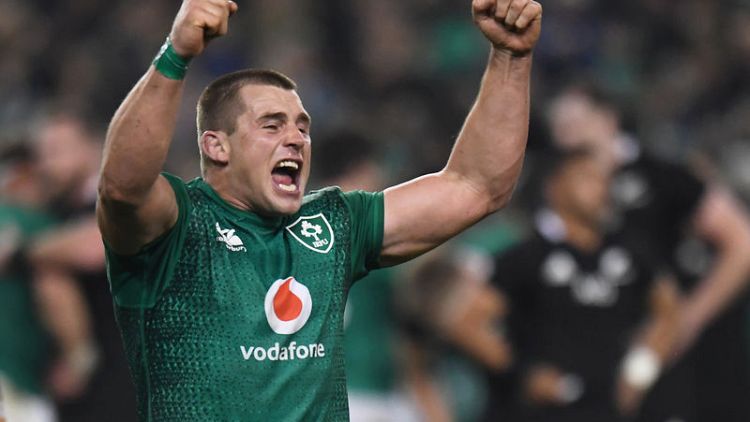 Ireland's Stander may miss rest of Six Nations with facial injury