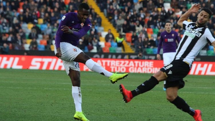 Serie A: Udinese-Fiorentina 1-1