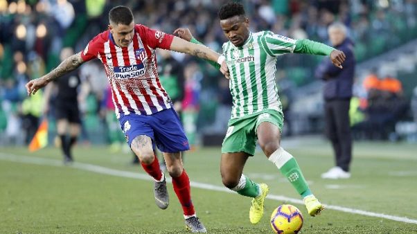Liga, sorpresa Betis, 1-0 a Atletico Liga, sorpresa Betis, 1-0 a Atletico