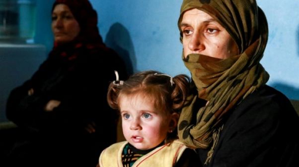 Dans l'est syrien, des Yazidies rescapées de l'enfer de l'EI Dans l'est syrien, des Yazidies rescapées de l'enfer de l'EI