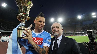 De Laurentiis "Hamsik vuole andare" De Laurentiis "Hamsik vuole andare"