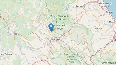 Terremoti, scossa 3.6 nell'Aquilano Terremoti, scossa 3.6 nell'Aquilano