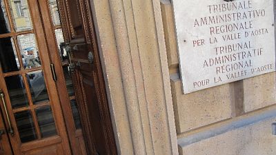 Condanna corruzione, giudice al Tar Vda Condanna corruzione, giudice al Tar Vda