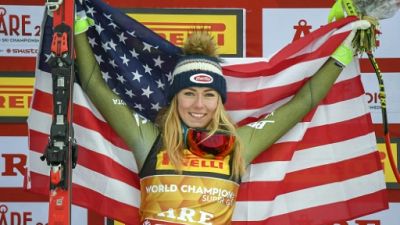 Mondiaux de ski: Shiffrin reine du super-G, Vonn chute à Are Mondiaux de ski: Shiffrin reine du super-G, Vonn chute à Are