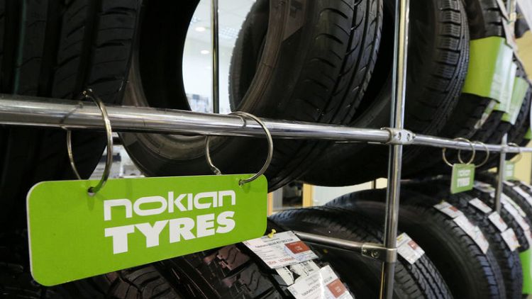 Tyre maker Nokian's fourth quarter profit falls, beats forecasts