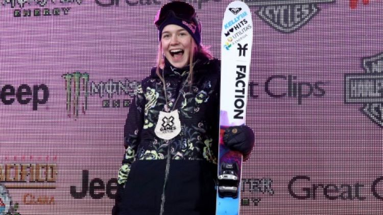 L'Estonienne Kelly Sildaru 2eme  à Aspen le 24 janvier 2019