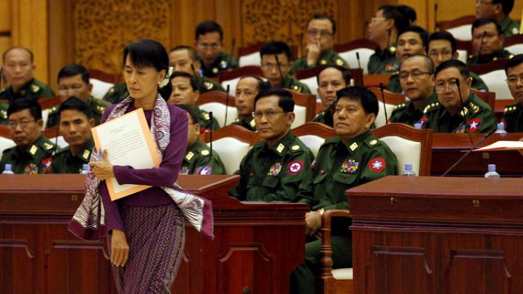 Myanmar parliament approves panel to discuss constitution despite military protest