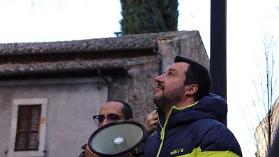Salvini, vogliamo cambiare l'Umbria Salvini, vogliamo cambiare l'Umbria