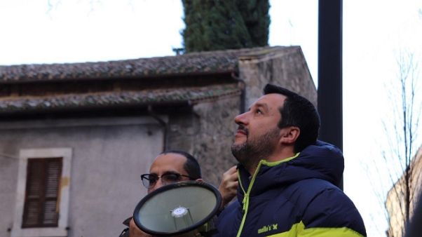 Salvini, vogliamo cambiare l'Umbria Salvini, vogliamo cambiare l'Umbria