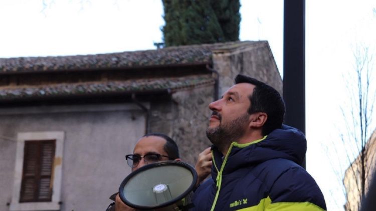 Salvini, vogliamo cambiare l'Umbria