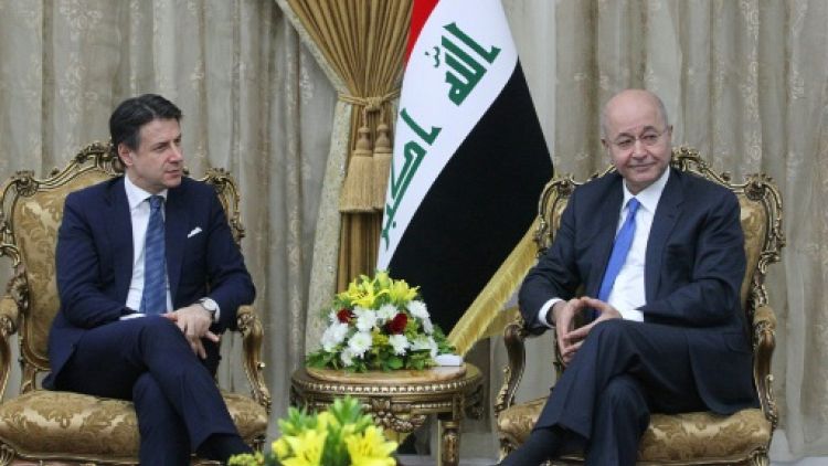 Le chef du gouvernement italien à son tour à Bagdad