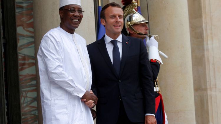French jets strike Chadian rebels to head off Deby destabilisation