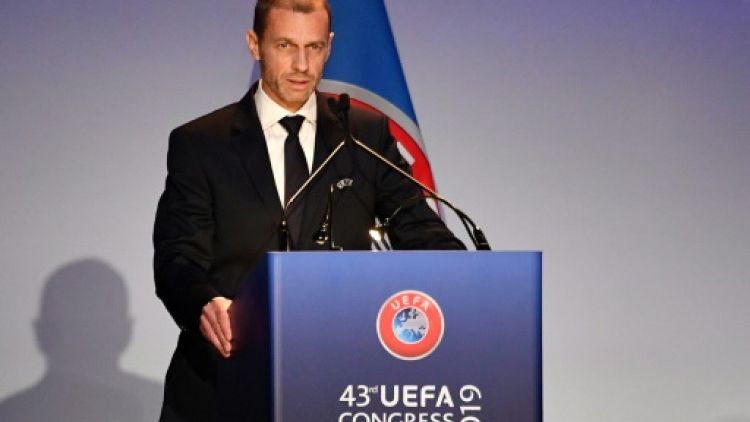 UEFA: "Pas de Super Ligue" tant que Ceferin et Agnelli sont là