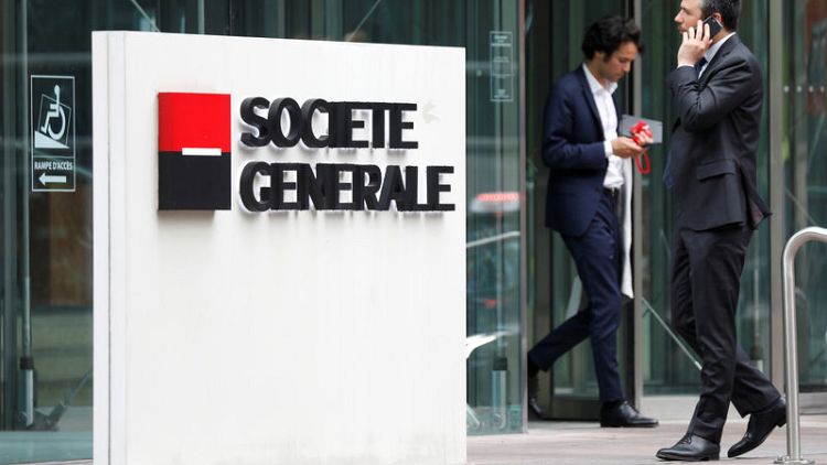 French bank SocGen cuts targets after suffering market downturn hit