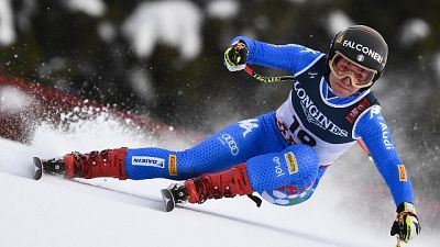 Mondiali sci: test libera, Goggia 15/a Mondiali sci: test libera, Goggia 15/a