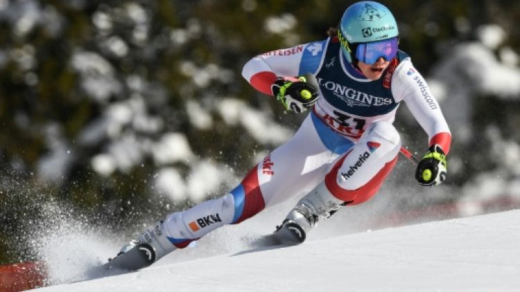 Mondiaux de ski: Holdener domine le 3e entraînement de la descente