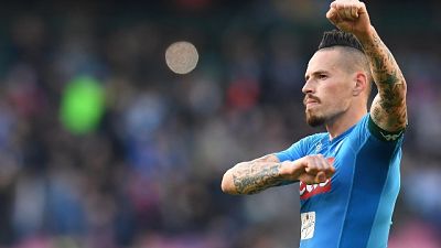 Hamsik non si allena,'riposo concordato' Hamsik non si allena,'riposo concordato'