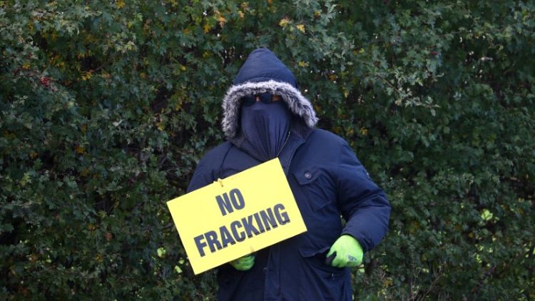 No plans to review gas fracking rules - British government