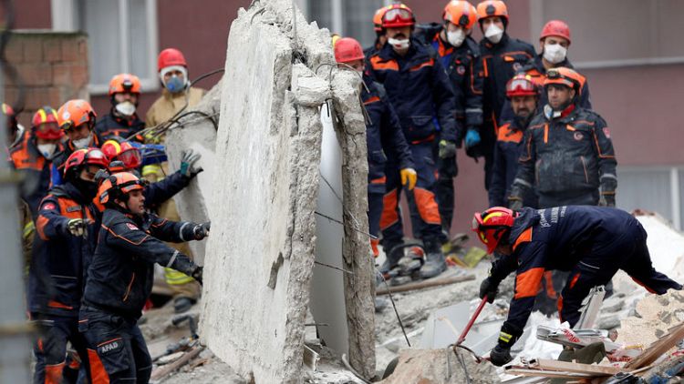 Death toll in Istanbul building collapse rises to six - governor