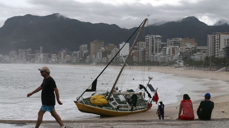 At least five dead in Brazil after powerful storm lashes Rio de Janeiro