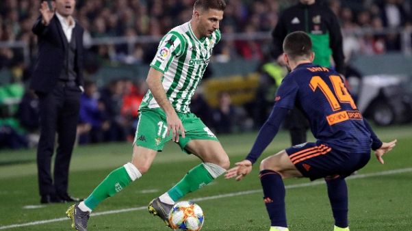 Coppa Re: beffa Betis, 2-2 con Valencia Coppa Re: beffa Betis, 2-2 con Valencia