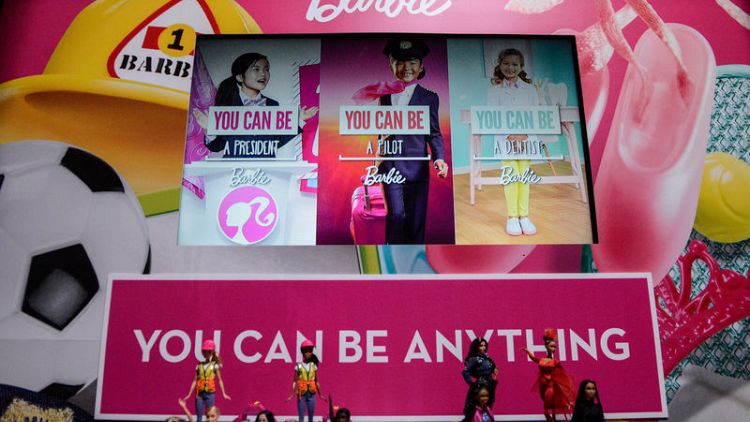 Mattel posts surprise profit on boost from Barbie