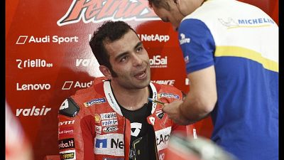 Poker Ducati, Petrucci il più veloce Poker Ducati, Petrucci il più veloce