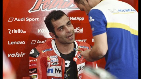 Poker Ducati, Petrucci il più veloce Poker Ducati, Petrucci il più veloce