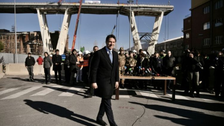 Italie: débuts prudents pour le démantèlement du pont de Gênes
