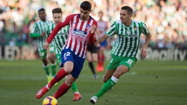 Espagne: Atlético-Real, derby crève-coeur pour Morata et Courtois Espagne: Atlético-Real, derby crève-coeur pour Morata et Courtois