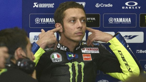 Moto, Rossi "contento a metà" Moto, Rossi "contento a metà"