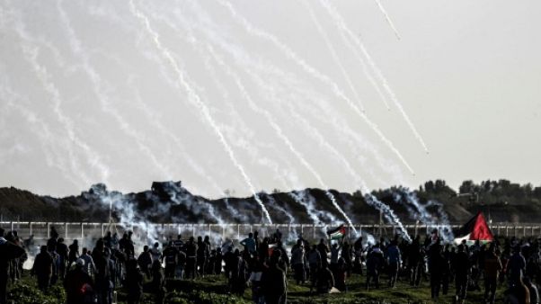 Deux Palestiniens tués par des tirs israéliens lors de heurts Deux Palestiniens tués par des tirs israéliens lors de heurts