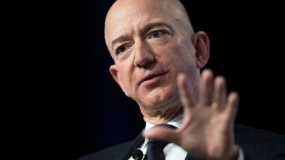 Jeff Bezos à Oxen Hill (Maryland), le 19 septembre 2018