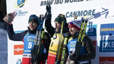 Biathlon: la Norvège remporte le relais de Canmore, la France 2e