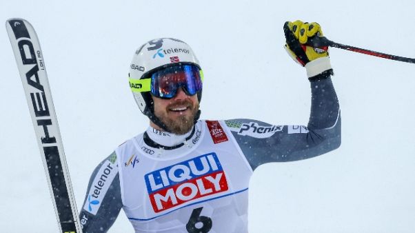 Discesa Mondiali, oro Jansrud, Paris 6/o Discesa Mondiali, oro Jansrud, Paris 6/o